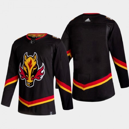 Camisola Calgary Flames Blank 2020-21 Reverse Retro Authentic - Homem